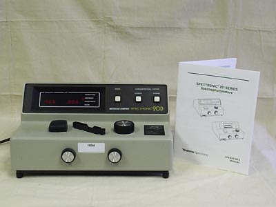 Spectronic Spec 20D Spectrophotometer
