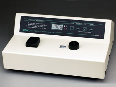 Unico 1100 Single Beam Visible Spectrophotometer