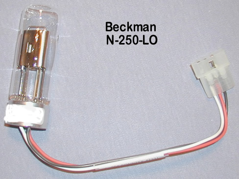 Beckman DU-6, 7, 8, 20, 30, 40, 50 Spectrophotometer Lamp