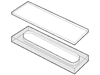 Far UV Quartz, Closed End, Short Pathlength Spectrophotometer Cell