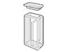 Far UV Quartz, Open Top Lid, Micro Short Spectrophotometer Cell