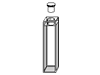 UV Quartz, Stopper Top Spectrophotometer Cell