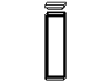 Infrared Quartz, Open Top Lid Spectrophotometer Cell