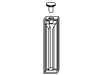Far UV Quartz, Stopper Top, Semi-Micro Spectrophotometer Cell